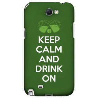 [Geeks Designer Line] Drink On Samsung Galaxy Note 2 Plastic Case Cover [Anti Slip] Supports Premium High Definition Anti Scratch Screen Protector; Durable Fashion Snap on Hard Case; Coolest Ultra Slim Case Cover for Galaxy Note 2 Supports Samsung Note 2 D