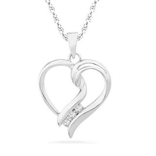 heart pendant in sterling silver orig $ 79 00 now $ 67 15 add to