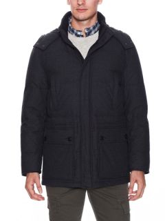 Flannel Down Jacket by Cole Haan