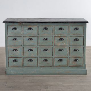 C.G. Sparks Valsetz 20 Drawer Dresser 1175107401 / 1175107402 Color: Blue