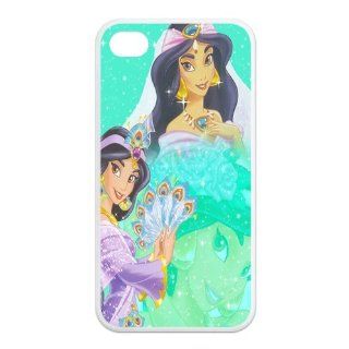 Mystic Zone Princess Jasmine iPhone 4 Case for iPhone 4/4S Cover Classic Cartoon Fits Case KEK0632: Cell Phones & Accessories