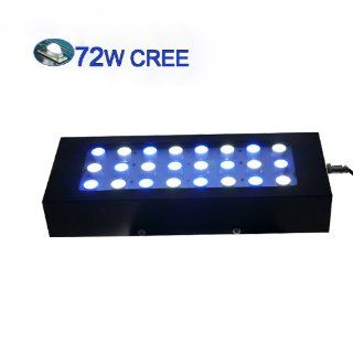 CREE LED 72 watt DIMMABLE Reef Aquarium light Model XPG R5/XPE = 250MH: Pet Supplies
