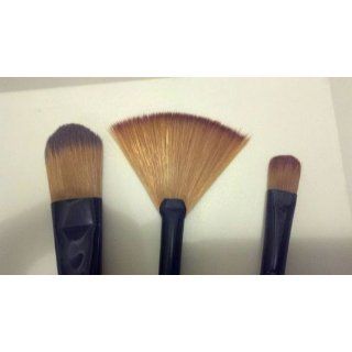 32 Pcs Black Rod Makeup Brush Cosmetic Set Kit with Case : Beauty