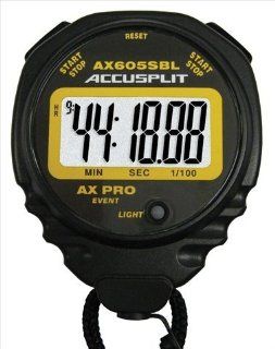 Accusplit AX605SBL AX Pro Series Stopwatch with Recharging Kit : Coach And Referee Stopwatches : Sports & Outdoors