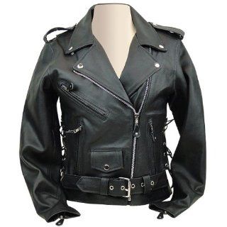 Leather Motorcycle Jacket LJ603 For Women XS Automotive
