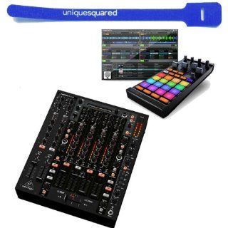 Behringer Pro Mixer NOX606 USB DJ Mixer w/ Native Instruments Traktor Kontrol F1 & Cable Tie: Musical Instruments