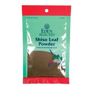 Eden Organic Shiso Leaf Powder, Pickled Beefsteak Leaf, 1.76 Ounce Packages (Pack of 6) : Meat Seasonings : Grocery & Gourmet Food