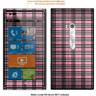 Protective Decal Skin Sticker for Nokia Lumia 910 & AT&T Lumia 900 case cover Lumia900 609: Cell Phones & Accessories