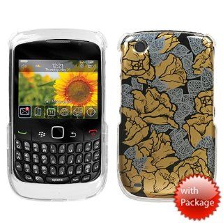 Fits RIM Blackberry 8520 8530 9300 9330 Curve, Curve 3G Hard Plastic Snap on Cover Thriving Roses Reflex AT&T, Sprint, Verizon: Cell Phones & Accessories