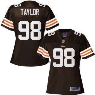 Pro Line Womens Cleveland Browns Phil Taylor Team Color Jersey : Sports Fan Apparel : Sports & Outdoors