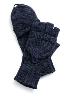 Flag Football Gloves in Blue  Mod Retro Vintage Gloves