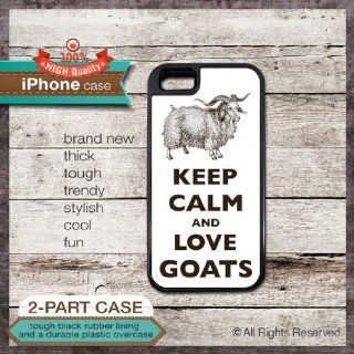 iPhone 4/4s TOUGH Case Keep Calm And Love Goats: Cell Phones & Accessories