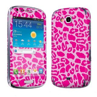 Samsung Galaxy Axiom R830 ( US Cellular ) Vinyl Decal Skin Pink Leopard   By SkinGuardz: Cell Phones & Accessories