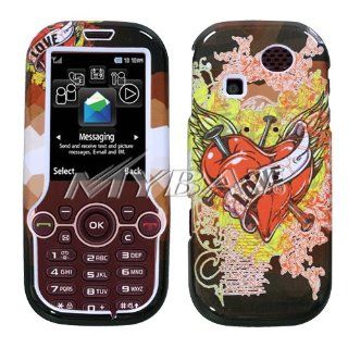 SnapOn Protector Case for Samsung Gravity 2 T469 (T Mobile)   Love Tattoo: Cell Phones & Accessories