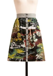 Blast from the Pastoral Skirt  Mod Retro Vintage Skirts