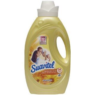 Suavitel 139121 Morning Sun Fabric Softener, 56 oz Bottle (Case of 6) Laundry Fabric Softener