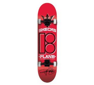 Plan B Mini Signature Skateboard Complete (Sheckler, 7.625 Inch x 30.25 Inch) : Standard Skateboards : Sports & Outdoors