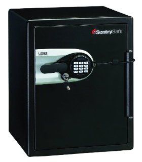 SentrySafe QE5541 Fire Safe Water Resistant Safe with USB Powered Connectivity, 2.0 Cubic Feet, Black: Home Improvement
