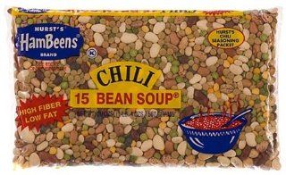 Hurst Chili 15 Bean Soup   12 Pack : Green Beans Produce : Grocery & Gourmet Food