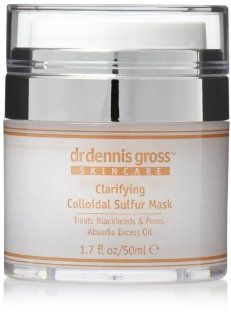 Dr. Dennis Gross Skincare Clarifying Colloidal Sulfur Mask, 1.7 fl. oz. : Facial Treatment Products : Beauty