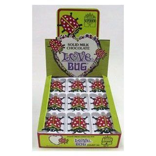 3pk Love Bugs Foiled Milk Chocolate : Candy And Chocolate Covered Nut Snacks : Grocery & Gourmet Food
