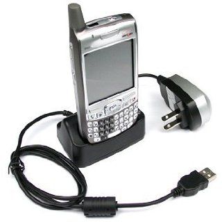 Brand New Palm Treo 650, 700w, 700p, 700wx USB Cradle Desktop Battery Charger with Power Cord: Cell Phones & Accessories