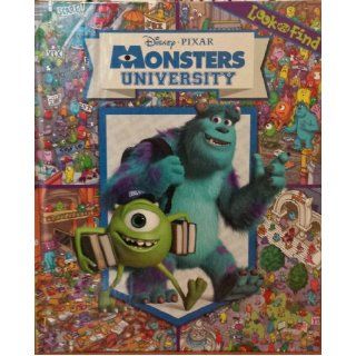 Disney Pixar: Monsters University: Look and Find: Editors of Publications International: 9781412796491: Books