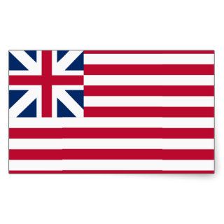 FOUR Grand Union Flag Rectangular Sticker