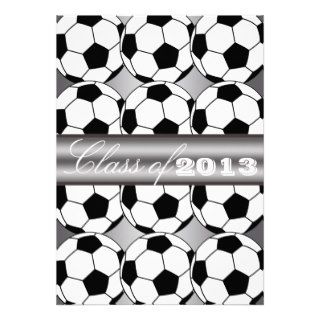 Soccer Sport Ball Player Player Graduation 2014 Invite