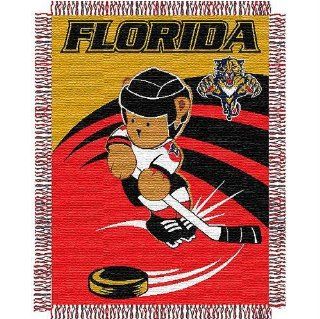 NHL Florida Panthers Woven Jacquard Baby Throw Blanket : Sports Fan Throw Blankets : Sports & Outdoors