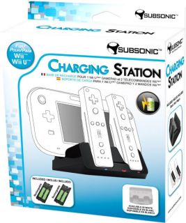 Nintendo Wii U: Charging Station   Black      Wii U accessories