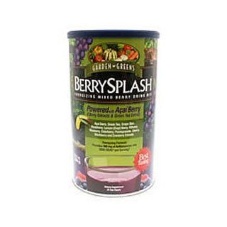 Garden Greens, Acai Splash, Energizing Mixed Berry Drink Mix, 23.5 oz (669 g) (FOUR PACK): Health & Personal Care