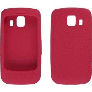 LG Optimus S LS670 US670 Silicone Skin Case by Wirless Solutions   Red Radiant Cell Phones & Accessories