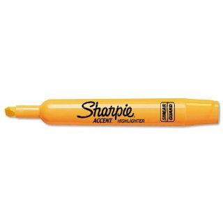 Sharpie Accent 25006   Accent Tank Style Highlighter, Chisel Tip, Orange, 12/Pk SAN25006 : Office Products