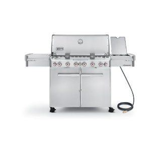 Weber Summit 7470001 S 670 Stainless Steel 769 Square Inch 60, 800 BTU Natural Gas Grill : Patio, Lawn & Garden