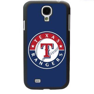 MLB Major League Baseball Texas Rangers Samsung Galaxy S4 SIV I9500 TPU Soft Black or White case (Black): Cell Phones & Accessories