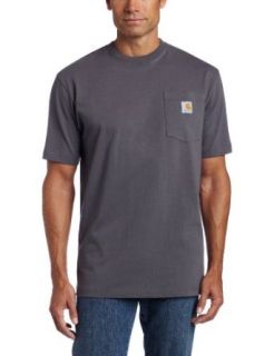 Carhartt Men's Tall Work Wear Pocket Short Sleeve Tee Shirt Jersey Original Fit: Clothing