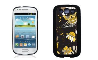 Vera Bradley INSPIRED Black and Yellow Bird Samsung Galaxy S3 Case By Case Envy (Hard Silicone Rubber Case) Cell Phones & Accessories