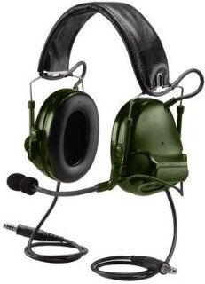 3M Peltor ComTac III Electronic Headset FB Dual Comm NATO Olive Drab MT17H682FB 19 GN : Hunting Earmuffs : Sports & Outdoors