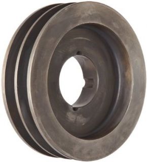 Martin 2 B 250 TB Conventional Taper Bushed Sheave, A/B Belt Section, 2 Grooves, 3020 Bushing required, Class 30 Gray Cast Iron, 25.35" OD, 979 max rpm, A   24.6/B   25" Pitch Diameter: V Belt Pulleys: Industrial & Scientific