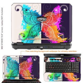 Protective Decal Skin Sticker for MSI GT683R GT683DXR with 15.6 in Screen case cover GT683R 20: Electronics