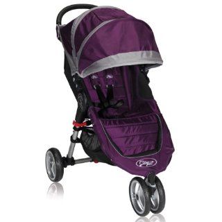 Baby Jogger BJ11228 City Mini Single With Parent Console   Purple Gray  Baby Strollers  Baby