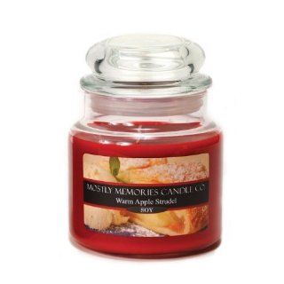 Shop Mostly Memories Warm Apple Strudel 16 Ounce Lid Lites Soy Candle at the  Home Dcor Store. Find the latest styles with the lowest prices from Mostly Memories
