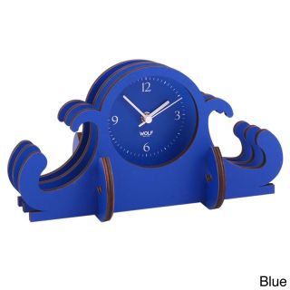 Wolf Wooden Jigsaw Mantel Clock