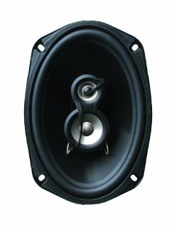 Planet Audio TQ693 6 x 9 Inch 3 Way Poly Injection Cone Speaker System (Black) : Vehicle Speakers : Car Electronics