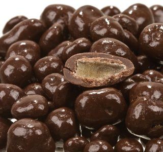 Dark Chocolate Covered Ginger, 2 Lbs, Yankee Traders Brand : Candy And Chocolate Covered Fruits Nuts And Snacks : Grocery & Gourmet Food
