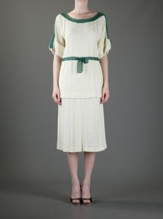 Nina Ricci Vintage Knitted Skirt Suit   A.n.g.e.l.o Vintage