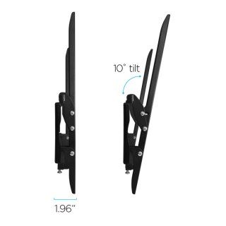 Ematic EMW6101 30 Inch to 60 Inch TV Tilting Wall Mount Kit with HDMI Cable   Black: Electronics
