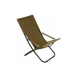 SummerWinds TA 702BKOX64 Oxford Tan Fabric Folding Hammock Chair : Folding Patio Chairs : Patio, Lawn & Garden