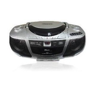 Supersonic SC 704 Portable CD And Cassette Player With AM FM Radio   SC704  Boomboxes  Camera & Photo